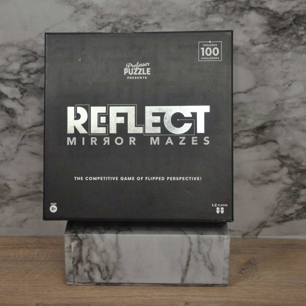 Reflect Mirror Mazes – Used Like New! Competitive Game of Flipped Perspective